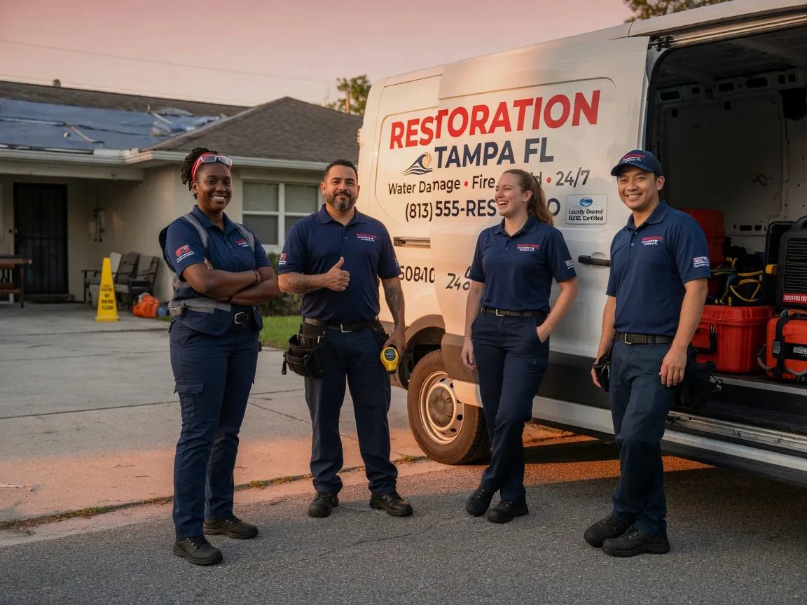 Water Damage Restoration company in Santo, TX